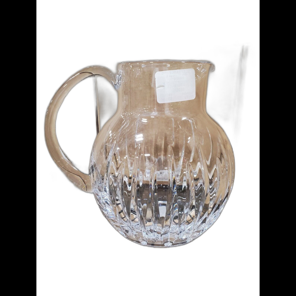 Reed & Barton Soho Lead Crystal 2Q Round Pitcher New in Box